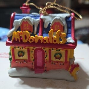 Vintage 1995 McDonaldland Storybook Ornament Taste of Christmas Ronald McDonald
